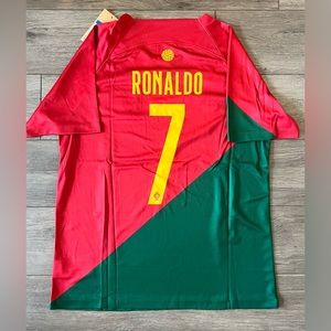 NEW Ronaldo Portugal Home Jersey - Qatar World Cup 2022